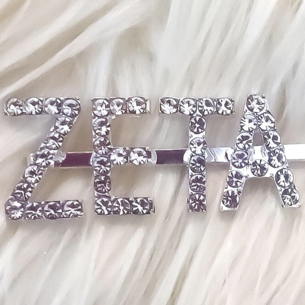 Zeta Rhinestone Hair Pin